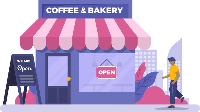 Branded merchandise for coffee shops with Merch38